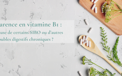 Carence en vitamine B1 : cause de certains SIBO ou d’autres troubles digestifs chroniques ?